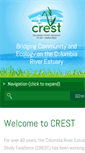 Mobile Screenshot of columbiaestuary.org