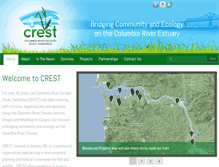 Tablet Screenshot of columbiaestuary.org